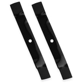 ILONPA front-packaging showing complete 42-inch blade set and fitment details, ensures correct replacement