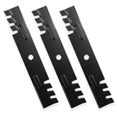 ILONPA blades front view showing 48-inch pair and fit for John Deere — reliable replacement
