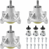 ILONPA spindle assembly front view showing mounting points and durable housing benefit