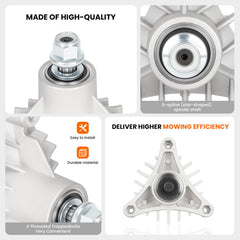ILONPA spindle bearing closeup illustrating smooth rotation benefit