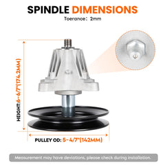 ILONPA close-up of spindle bearing and seal delivering durable rotation