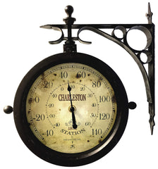 Infinity Instruments reverse thermometer face displaying ambient temperature accurately