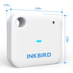 Inkbird IBS‑TH3 side profile highlighting slim form factor benefit: fits tight spaces