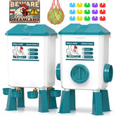 INNOLAND feeder front view showing capacity and durable design benefit