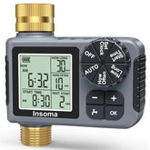 Insoma front panel and large LCD showing easy programming benefit