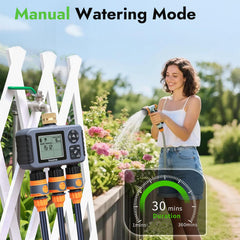 Insoma three outlet ports view illustrating separate zone control benefit