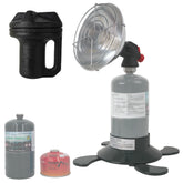 INTCOLL front view showing compact heater and portability benefit