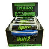Interlube Opti-2 front pack of 28 bottles showing compact sealed packaging and convenience