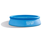 Intex easy set front view showing full pool setup and quick fun