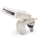 Intex front view of LED Pool Sprayer showing compact fountain design and easy mount benefit