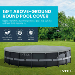 Intex textured PVC close-up highlighting puncture-resistant durability