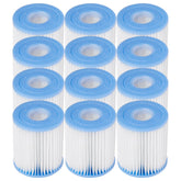 Intex Type H front view pack showing 12 cartridges for reliable filtration