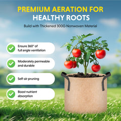 iPower fabric close-up texture highlighting breathable material and healthy roots