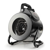 iPower front view heater showing compact design and stable base for safe use