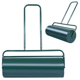 IRONMAX front view of green 24 inch roller showing sturdy steel drum benefit durability