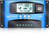 iSunergy front panel and LCD showing system data for easy monitoring