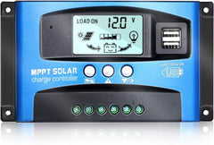 iSunergy front panel and LCD showing system data for easy monitoring