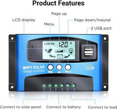 iSunergy side terminal connections illustrating secure wiring and protection