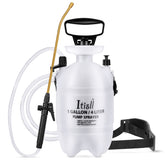 Itisll front view of 1 gal sprayer showing compact design and portability