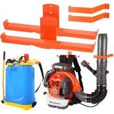 iulrtba front view of mounted rack showing sturdy storage benefit