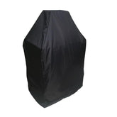 Izzybang front view of tall fireplace cover showing full fit and protection