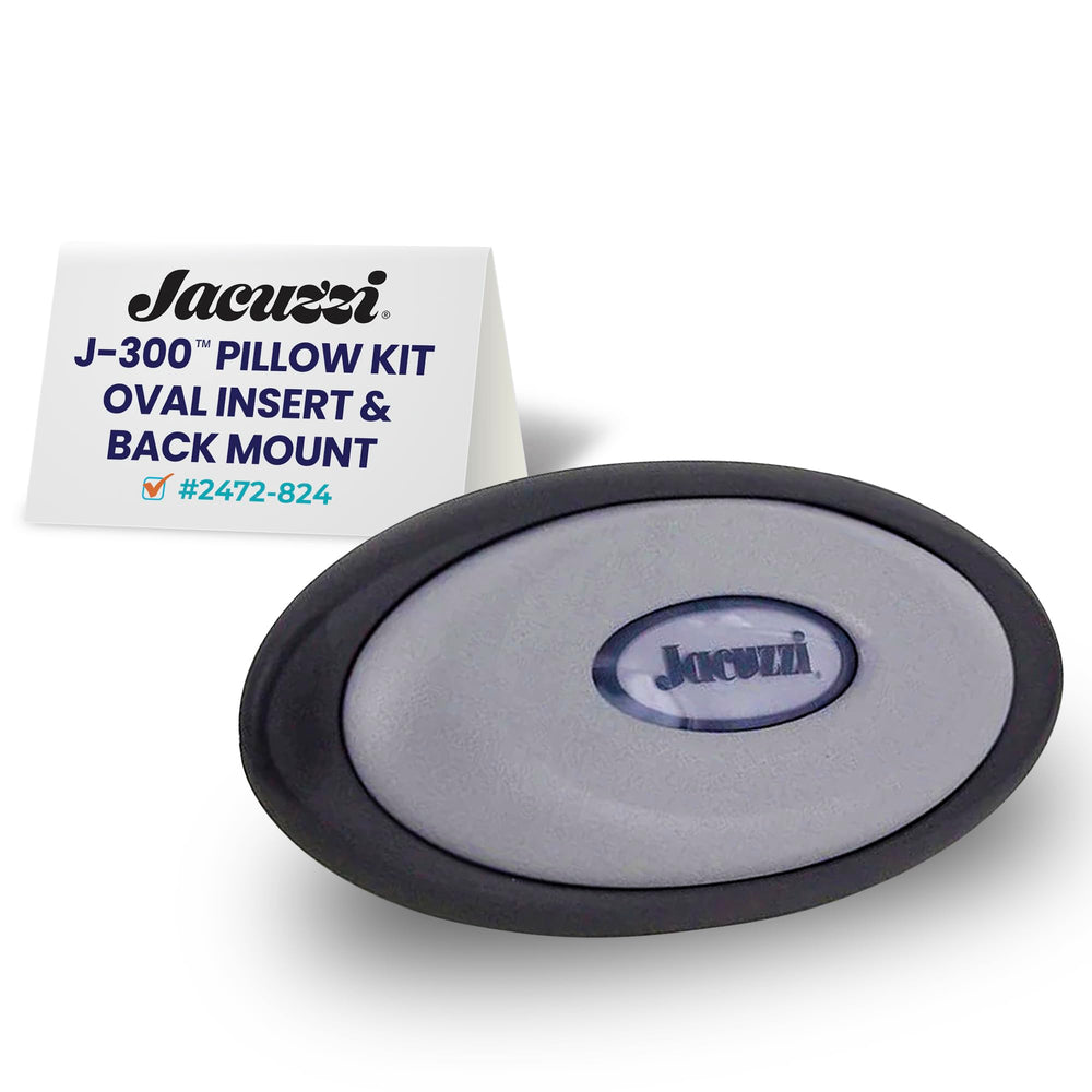 Jacuzzi front view of J-300 pillow showing comfortable contour and fit