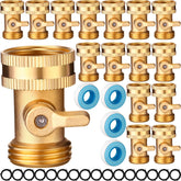 JaGely front view of packaged 16-piece shut-off valve kit showing full contents and convenience