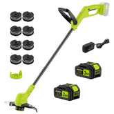 JAGROM front view of cordless trimmer showing compact design and safe guard