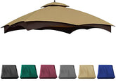 JANCANOPY front view of 10x12 canopy top showing full coverage and protection