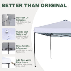 JANCANOPY silver-coated fabric texture reducing heat under canopy