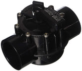 Jandy 4716 front view showing CPVC body and ports, durable, maintenance-free