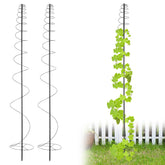 JAOTREL front view of trellis showing sturdy rustproof frame and clear benefit