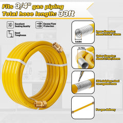 Jasdego corrugated 304 stainless steel core close-up showing durable flex and corrosion resistance