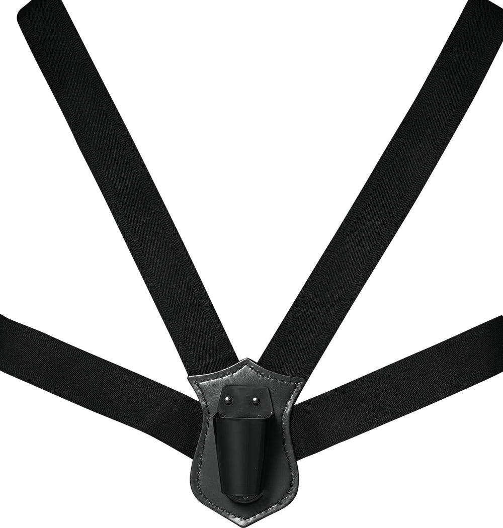 JAY-PEE front view of flag carrier showing secure cup and straps for reliable hold