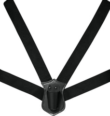JAY-PEE front view of flag carrier showing secure cup and straps for reliable hold