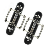 JBTOZIUY front view of 12-pack insulators showing contents and mounting screws benefiting quick installation
