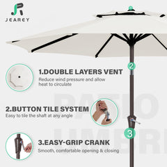 JEAREY crank handle in use for effortless opening and closing benefit