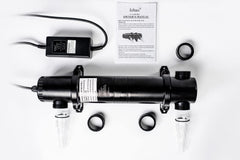 Jebao PU-36 2G11 36W bulb close-up illustrating high-output clarifying light
