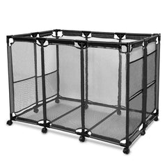 JEFEE front view cart showing roomy mesh storage and easy access