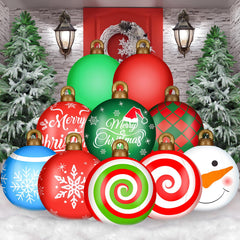 Jetec front package view showing ten flat PVC balls and patterns for easy display