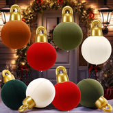 Jetec front packaging set showing eight red and green velvet inflatables, vibrant curb appeal