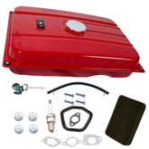 JJing front view of replacement tank showing mounting pattern and benefits