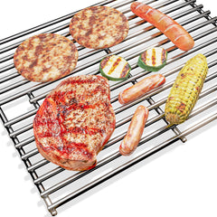 jkxoo stainless-steel texture close-up highlighting rust resistance and easy cleaning