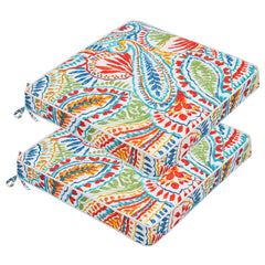 JMGBird front view of two-pack cushions showing protective fabric and neat finish for comfort