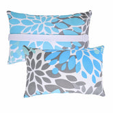 JMGBird front view of white outdoor pillows showing clean design and comfort