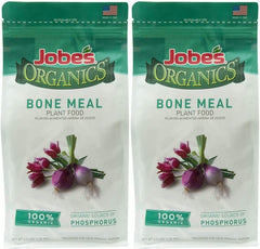 Jobe's Organics front packaging showing two 4 lb bags and organic labeling benefit