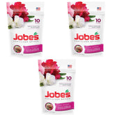 Jobe's Organics front packaging showing product and 3-pack convenience