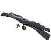 John Deere blade kit front packaging showing OEM look and easy identification