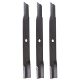 John Deere M141786 three-blade kit front view showing OEM fit and readiness