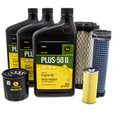 John Deere kit front packaging showing contents and OEM labeling for quick identification